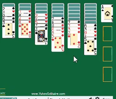 YUKON SOLITAIRE gameplay large view