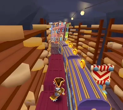 Subway Surfers Zurich gameplay large view