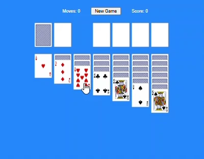 SOLITAIRE BY KEVIN DE ROULET gameplay large view