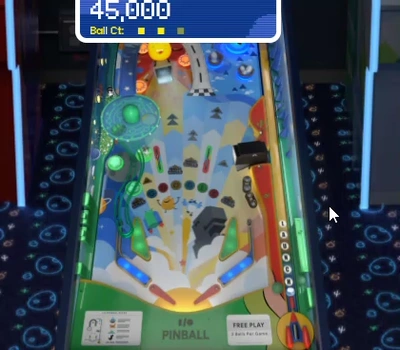 ONLINE PINBALL gameplay large view