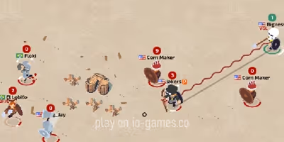 gameplay large view WILDS IO  gameplay small view